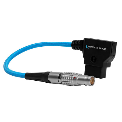 6" D-Tap to 2-Pin LEMO Female Connector - Adapter Cable for Teradek