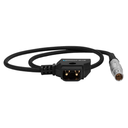 D-Tap to PYXIS 2-Pin LEMO (0B Male) Power Cable for SmallHD, Teradek, Z CAM