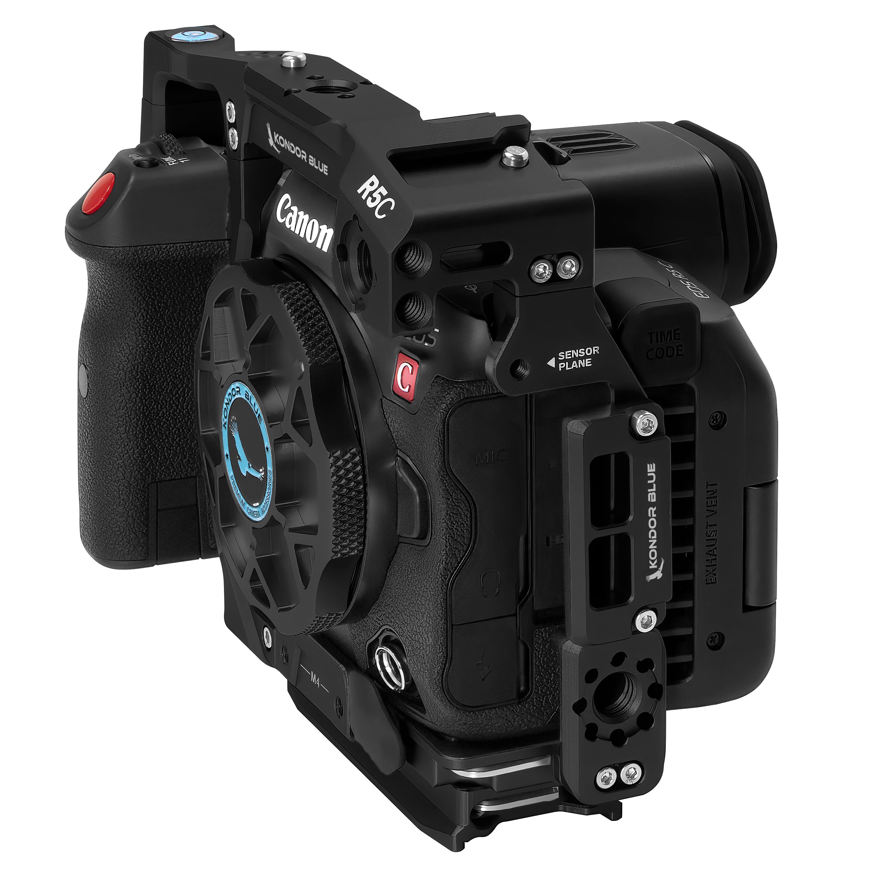 Canon R5C Cinema Cage - Space Gray or Black | Kondor Blue