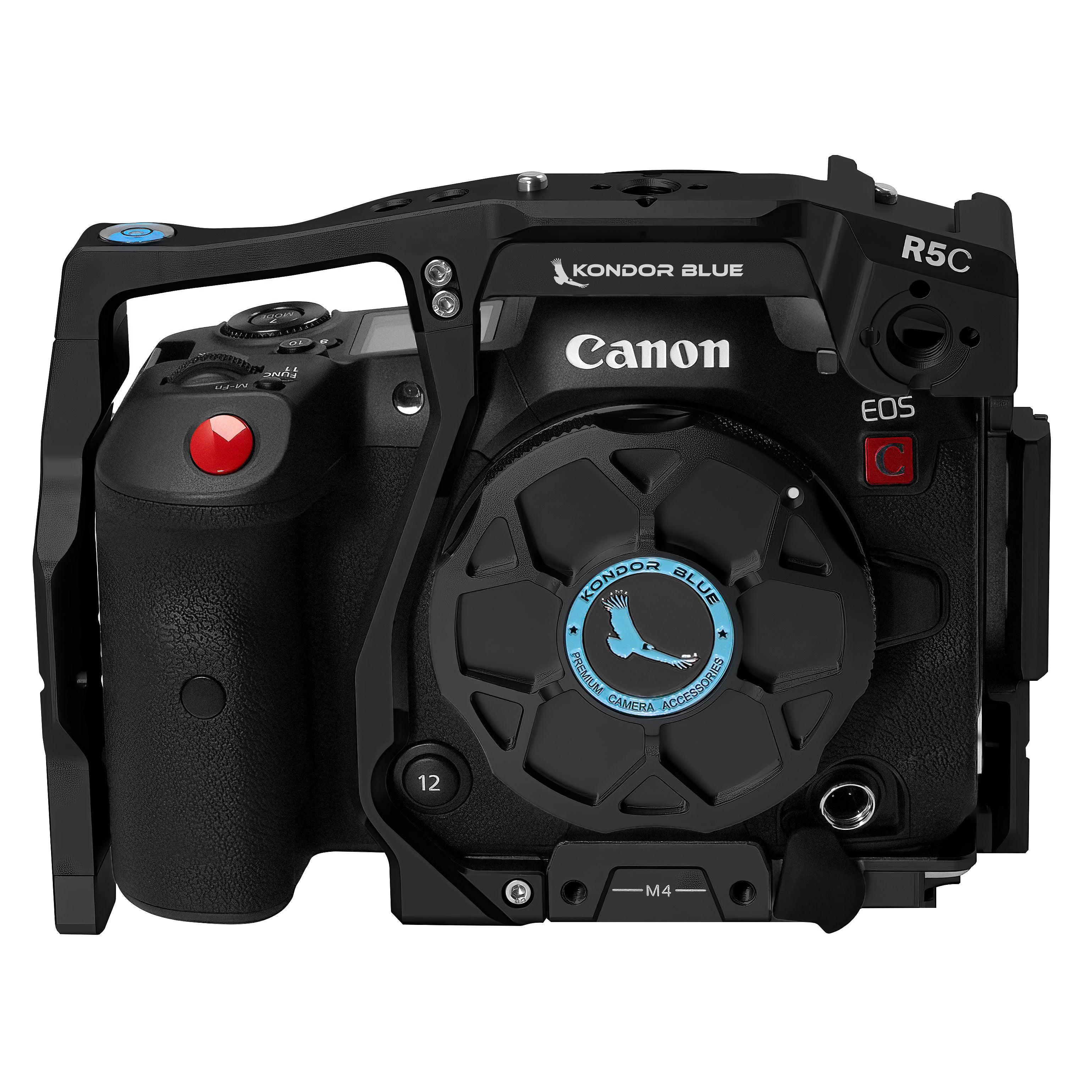 Canon R5C 実用品(Kondor Blue ケージ)+おまけ付 Canon R5C Cinema Cage - Space Gray or Black | Kondor Blue