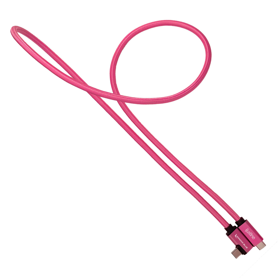 Pink USB-C 3.1 Gen 2 Charging & Data Transfer Cable