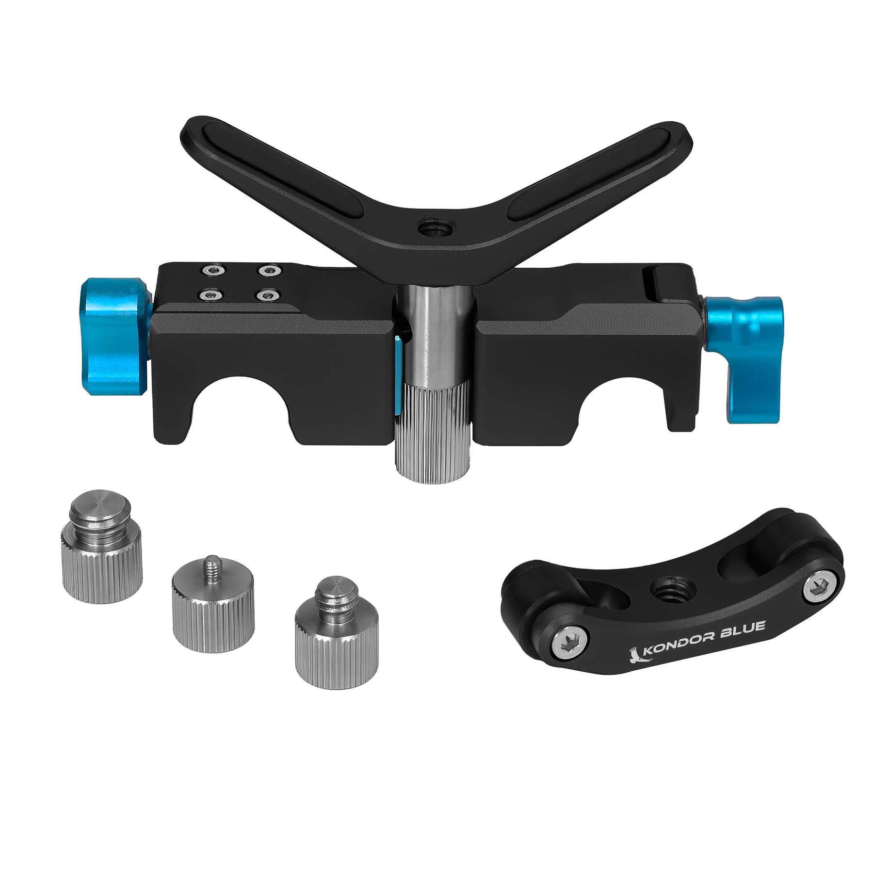 Universal 15mm Rod Camera Lens Support System – Kondor Blue