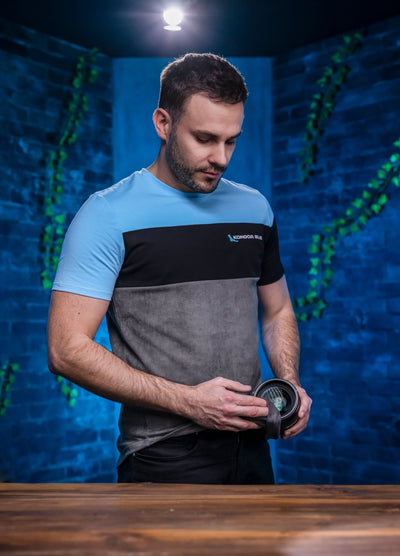 Kondor Blue Premium Lens Cleaning Microfiber T-Shirt