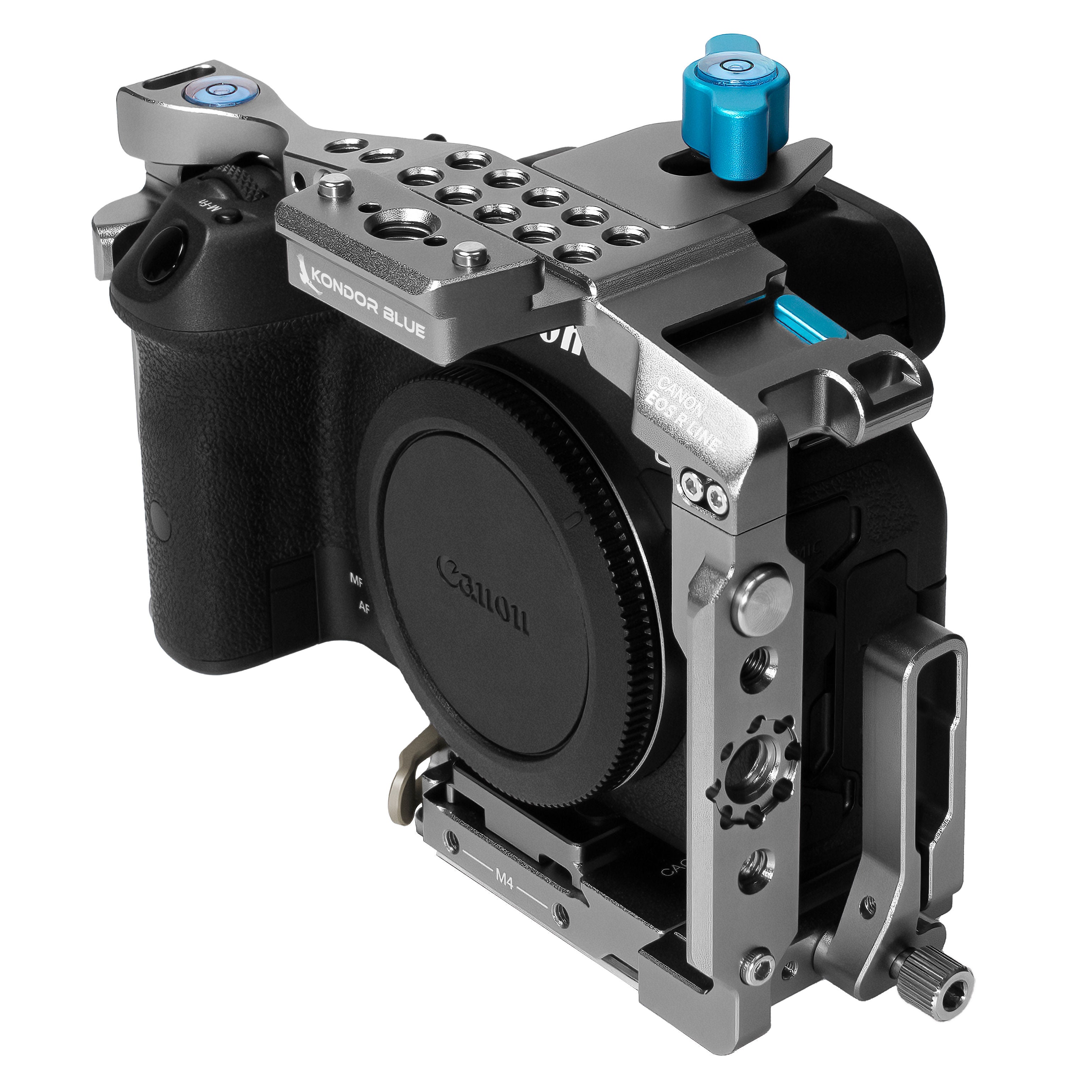 Canon R7 Arca Cage + Base Rig MKII & Top Handle Options – Kondor Blue