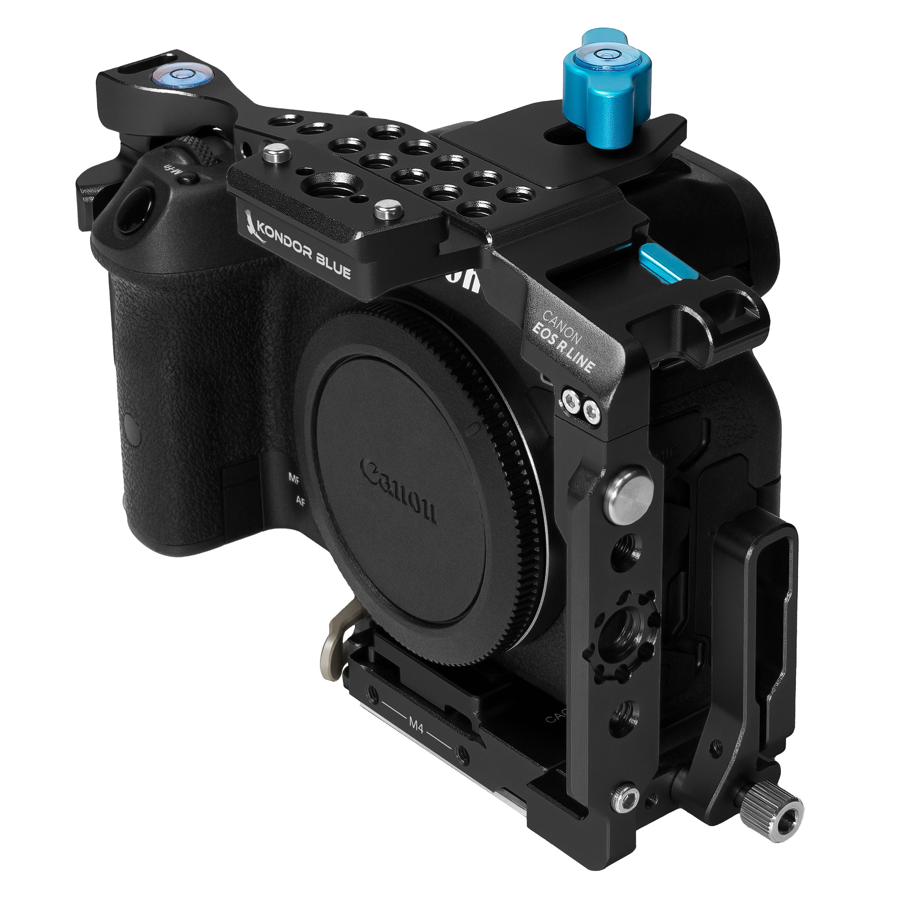 Canon R7 Arca Cage + Base Rig MKII & Top Handle Options – Kondor Blue