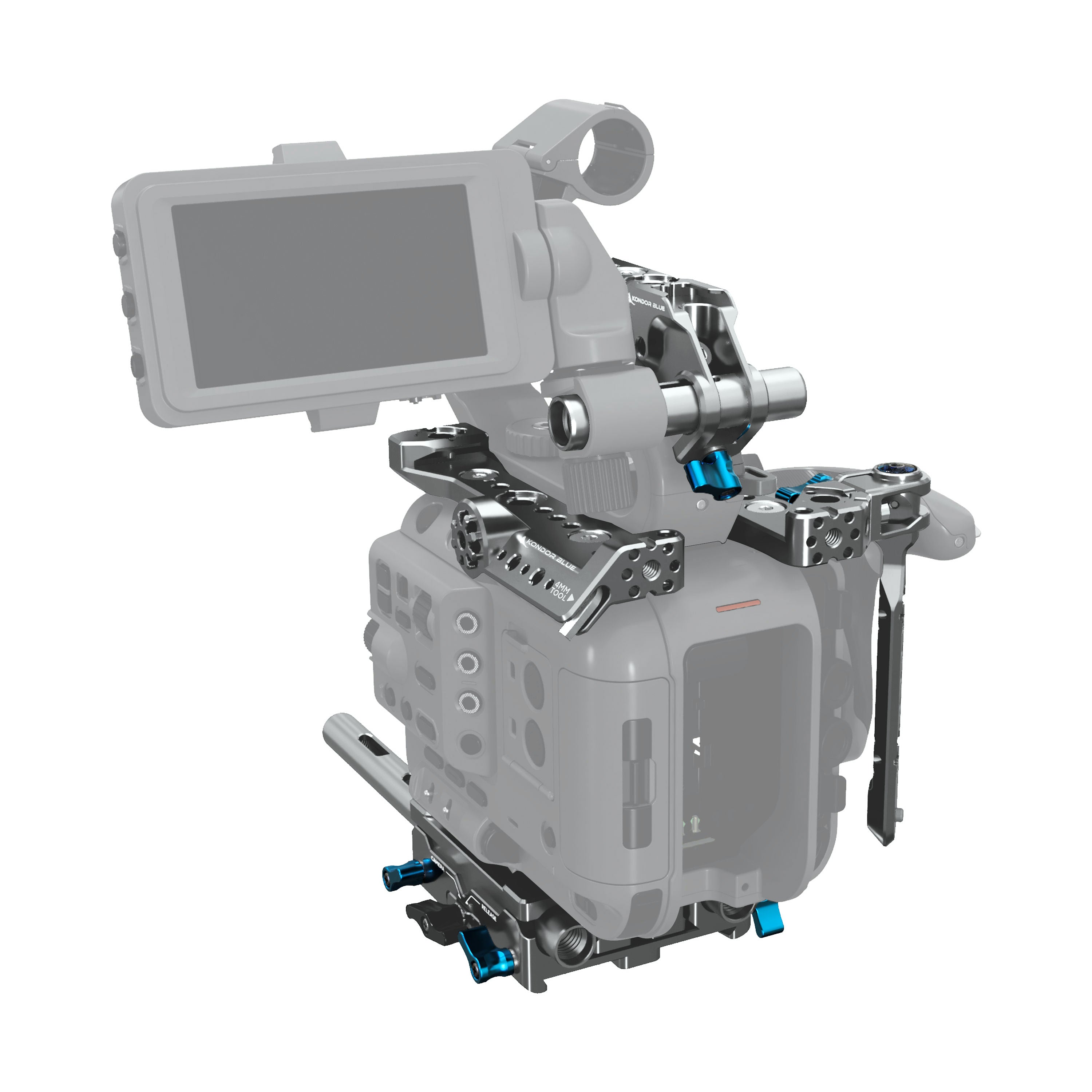 Sony FX6 Modular Cage | Kondor Blue
