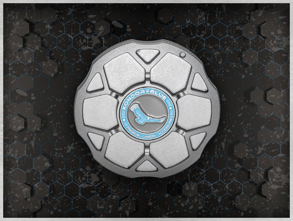 Canon RF Metal Body Cap | Professional Sensor Cover by Kondor Blue
