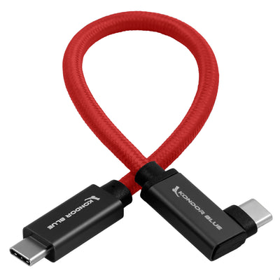 USB-C to USB-C Cable for SSD Recording & Charging - 8K Data and Power Delivery