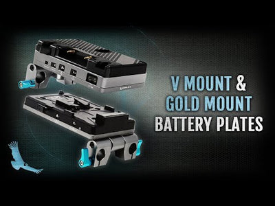 Cine V-Mount Battery Plate for 15mm LWS Rigs