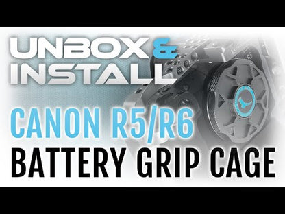 Canon R5/R6/R Arca Battery Grip Cage